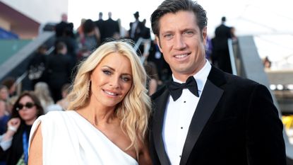 Tess Daly and Vernon Day attend the 2024 BAFTA Television Awards 