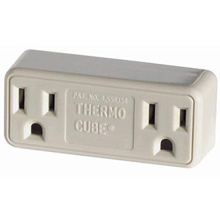 Thermo Cube Model Tc-3: Thermostatically Controlled Outlet - on at 35-Degrees/off at 45-Degrees