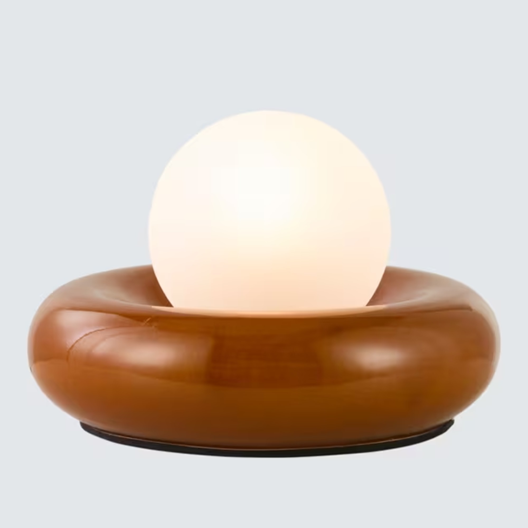 John Lewis Doughnut Table Lamp, Auburn