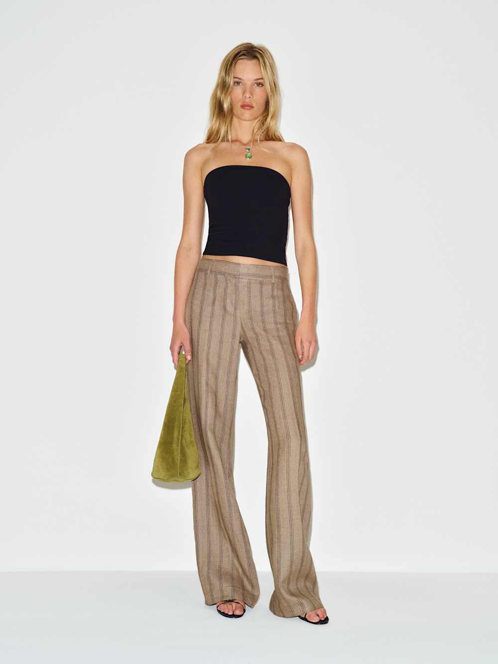 Gisele Low Rise Linen Pant