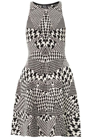 McQ Alexander McQueen Houndstooth Knit Dress, £390