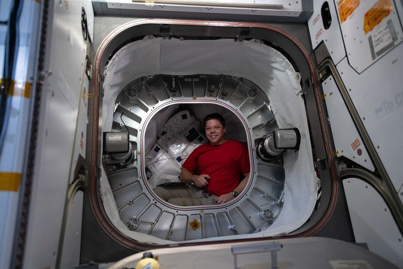 expedition 63 bob behnken beam