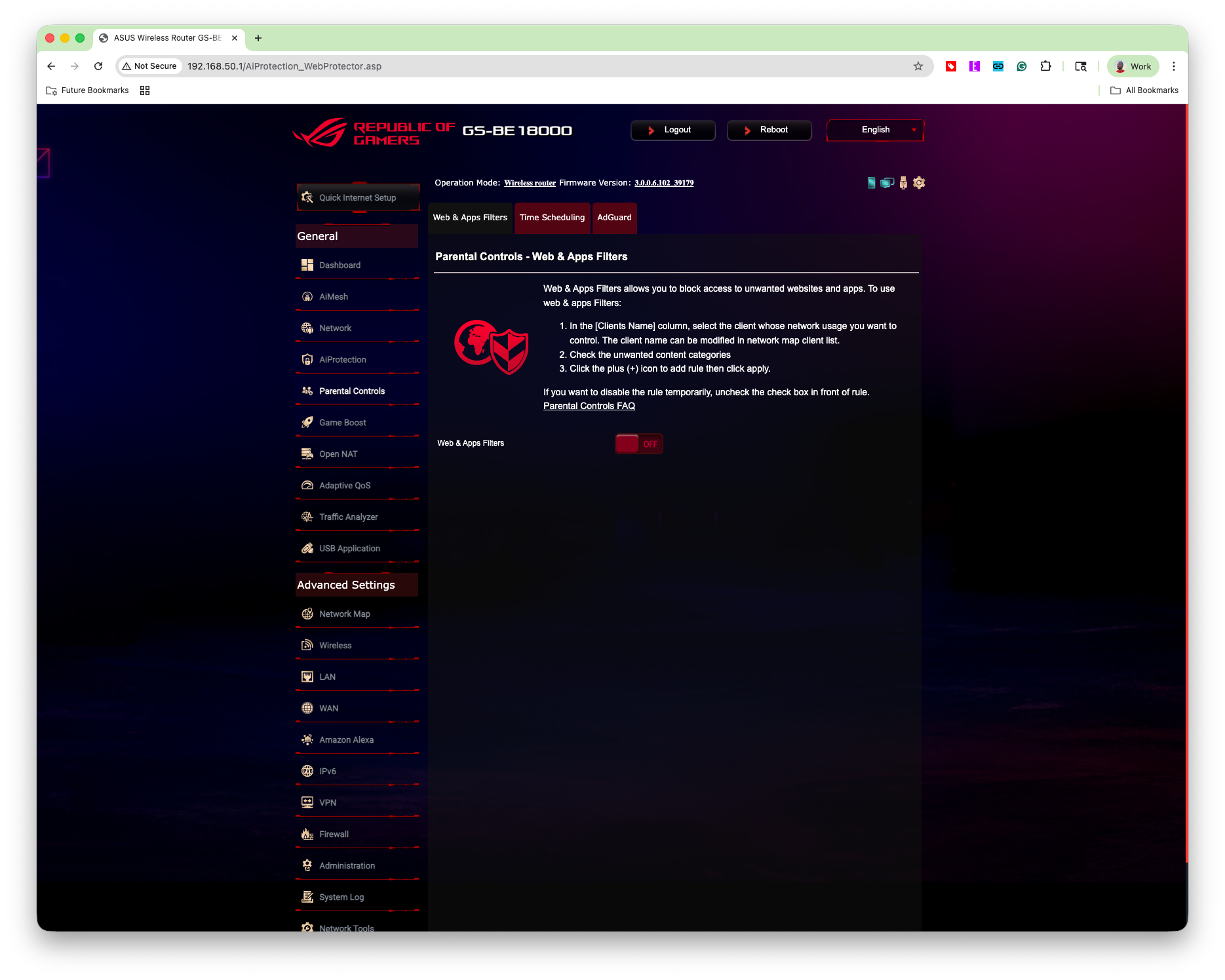 Asus ROG Strix GS-BE18000 Wi-Fi 7