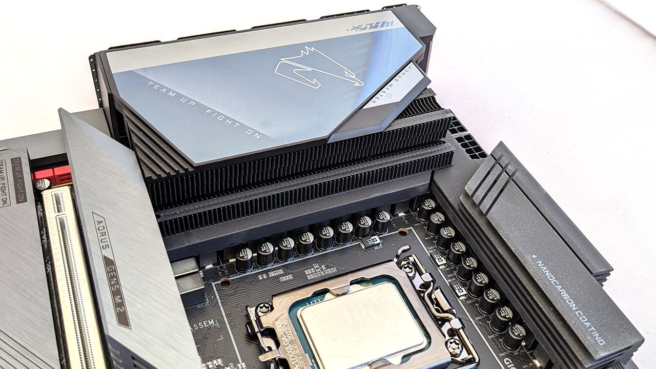 Gigabyte Z790 Aorus Master VRM area