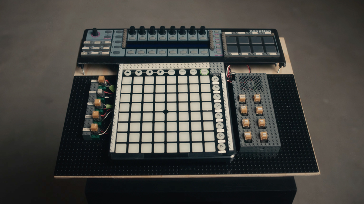 Ableton Push Lego prototype