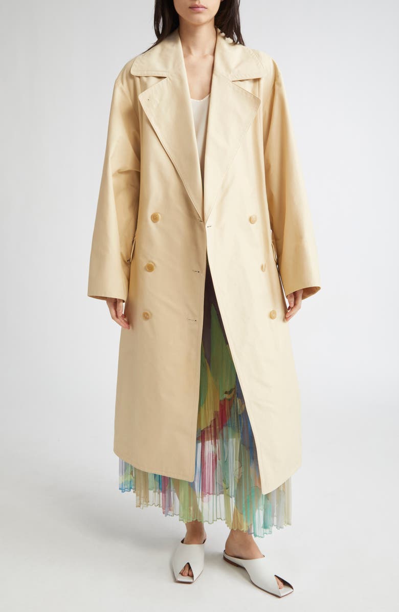 Oversize Long Peacoat