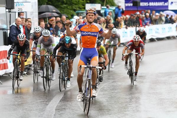 Lars Boom (Rabobank) wins the stage