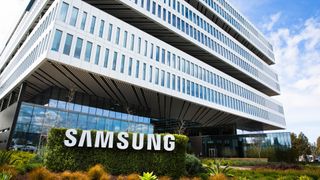 An image of the Samsung HQ building
