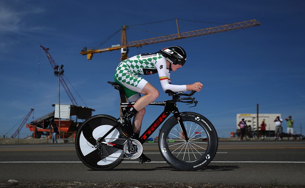 Bontrager's Tao Geoghegan Hart will get another shot at the Folsom time trial this year with Axeon Hagens Berman