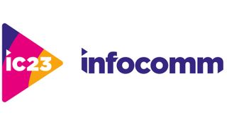 The InfoComm 2023 logo which takes place in June in Orlando.