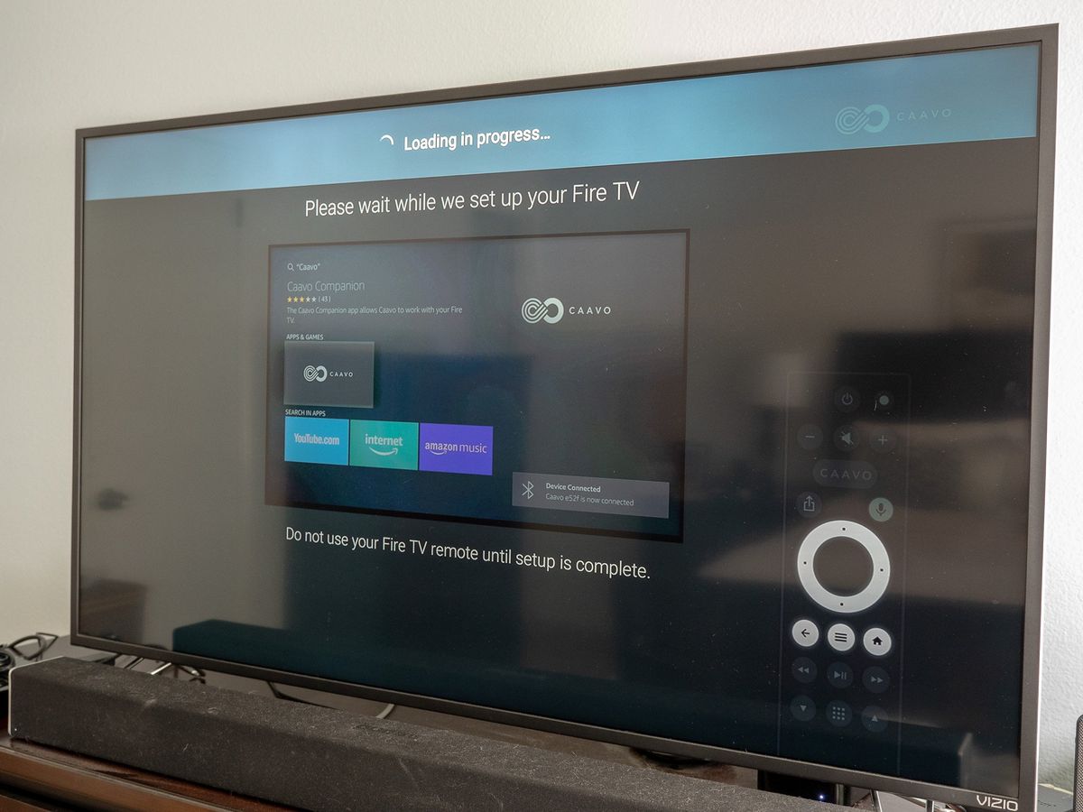 Caavo Control Center Setup