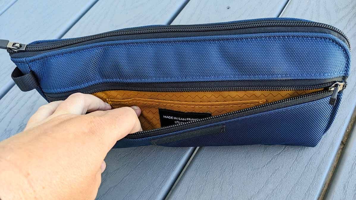 WaterField Designs Carrying Cases: Pouch for ROG Ally zipper pocket..