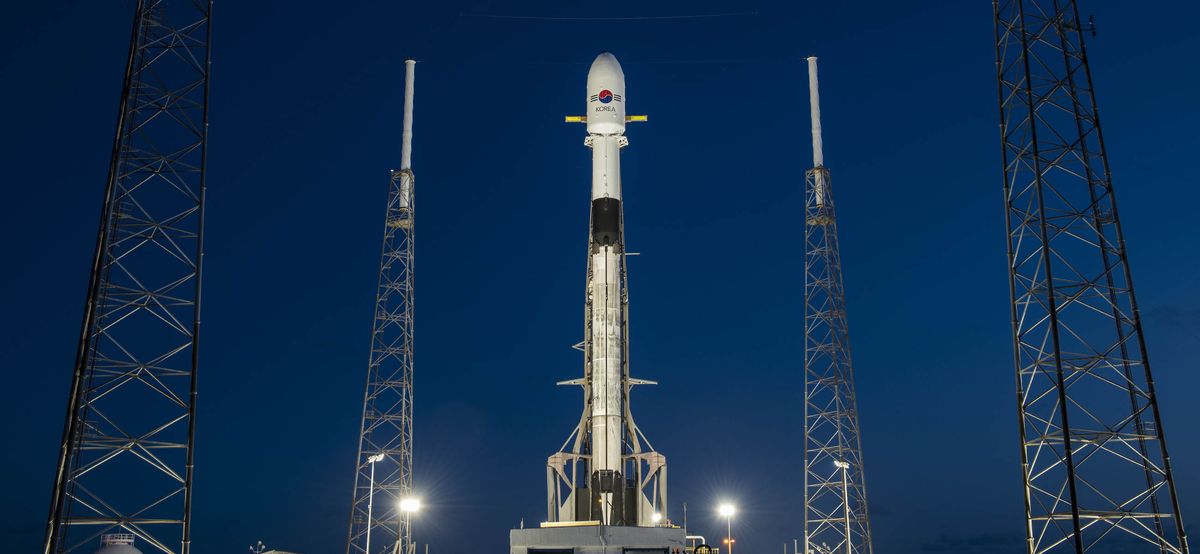 Watch SpaceX launch a South Korean military satellite today