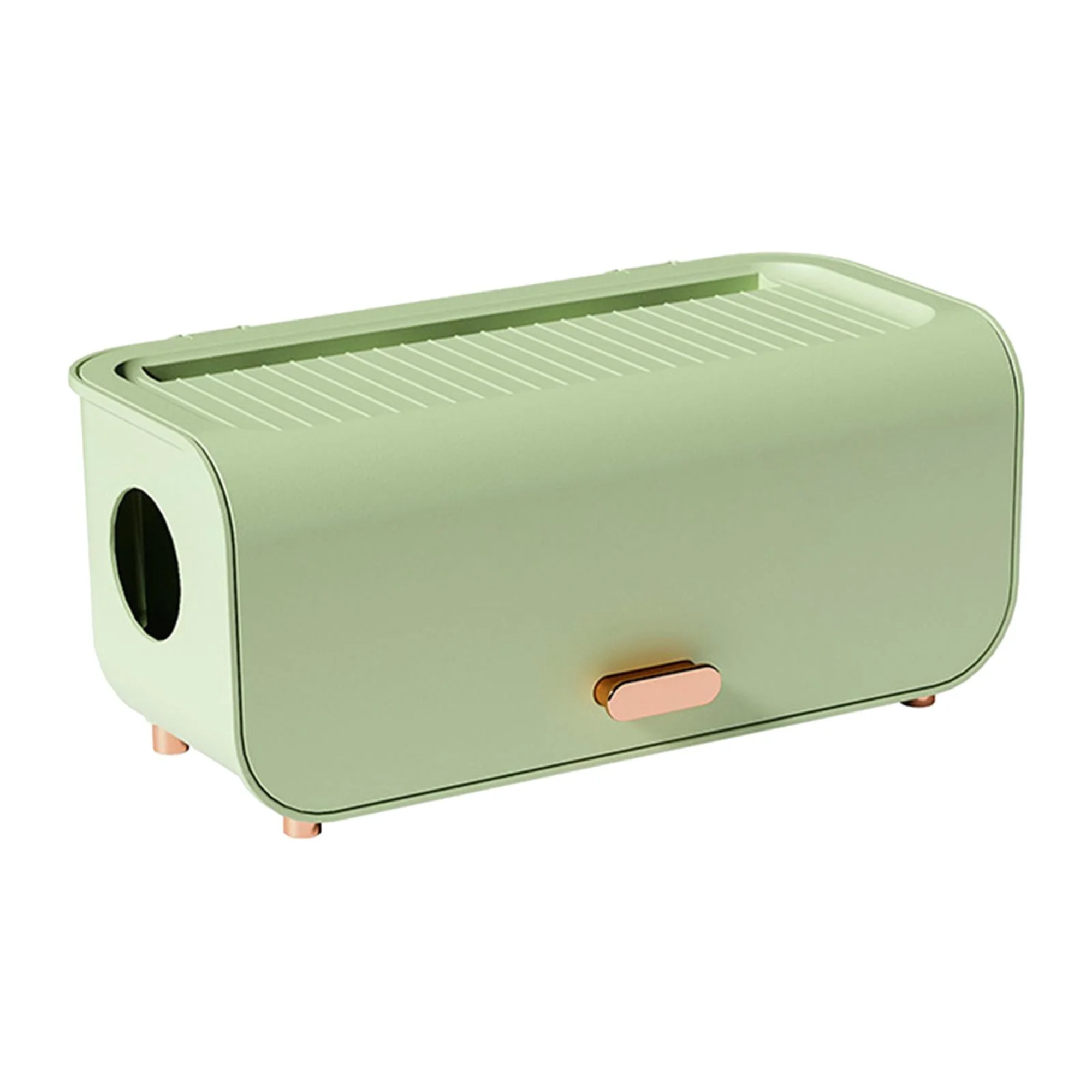 green cable management box