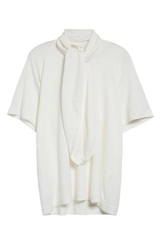 Ludo Oversize Draped Scarf T-Shirt