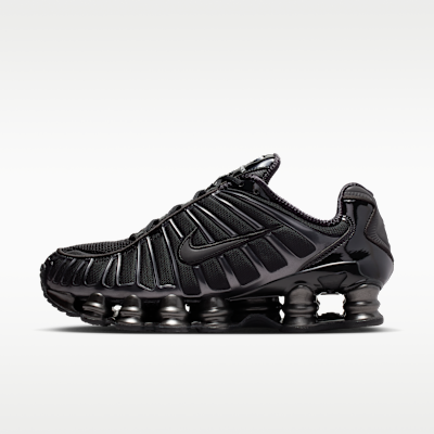 Nike Shox Tl Women's Shoes - Black/metallic Silver/black - Size 5