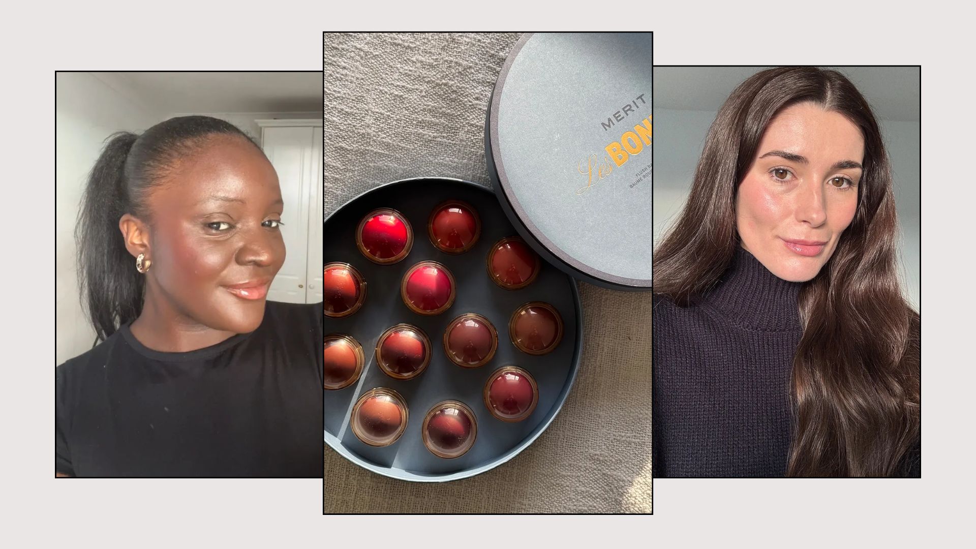 Team Who What Wear UK testing the Merit Flush Balm