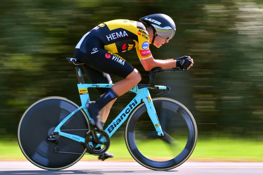 Wout van Aert has an excellent time trial position