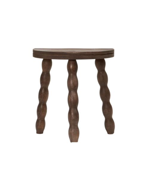 Milking Stool Petite Demi - Merlot
