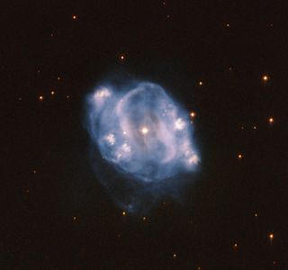 Hubble Space Telescope captures a planetary nebula around 10,000 light years from Earth.