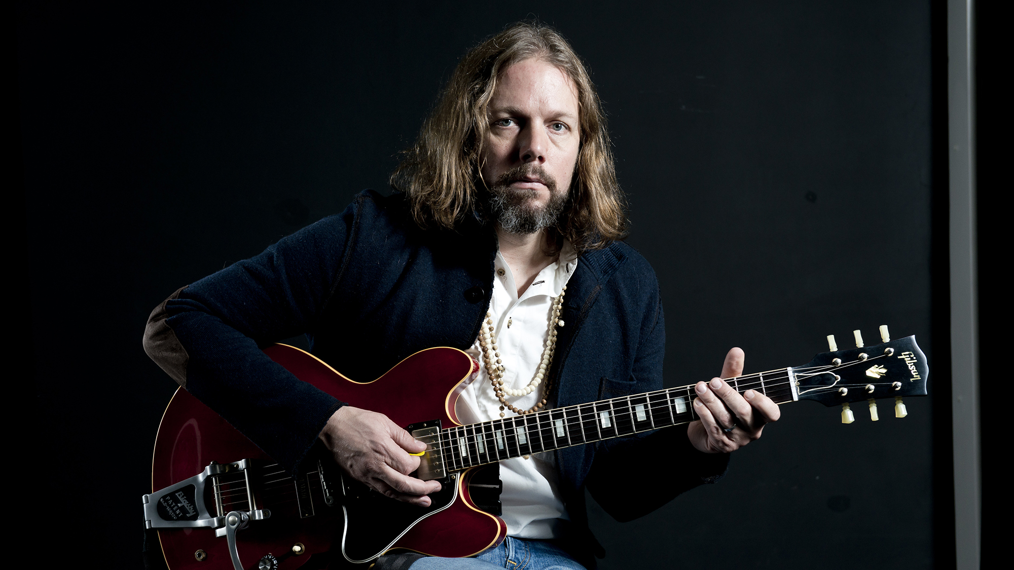Rich Robinson, Black Crowes Guitarist portraits @ Gibson, London, 23 Jun 2014