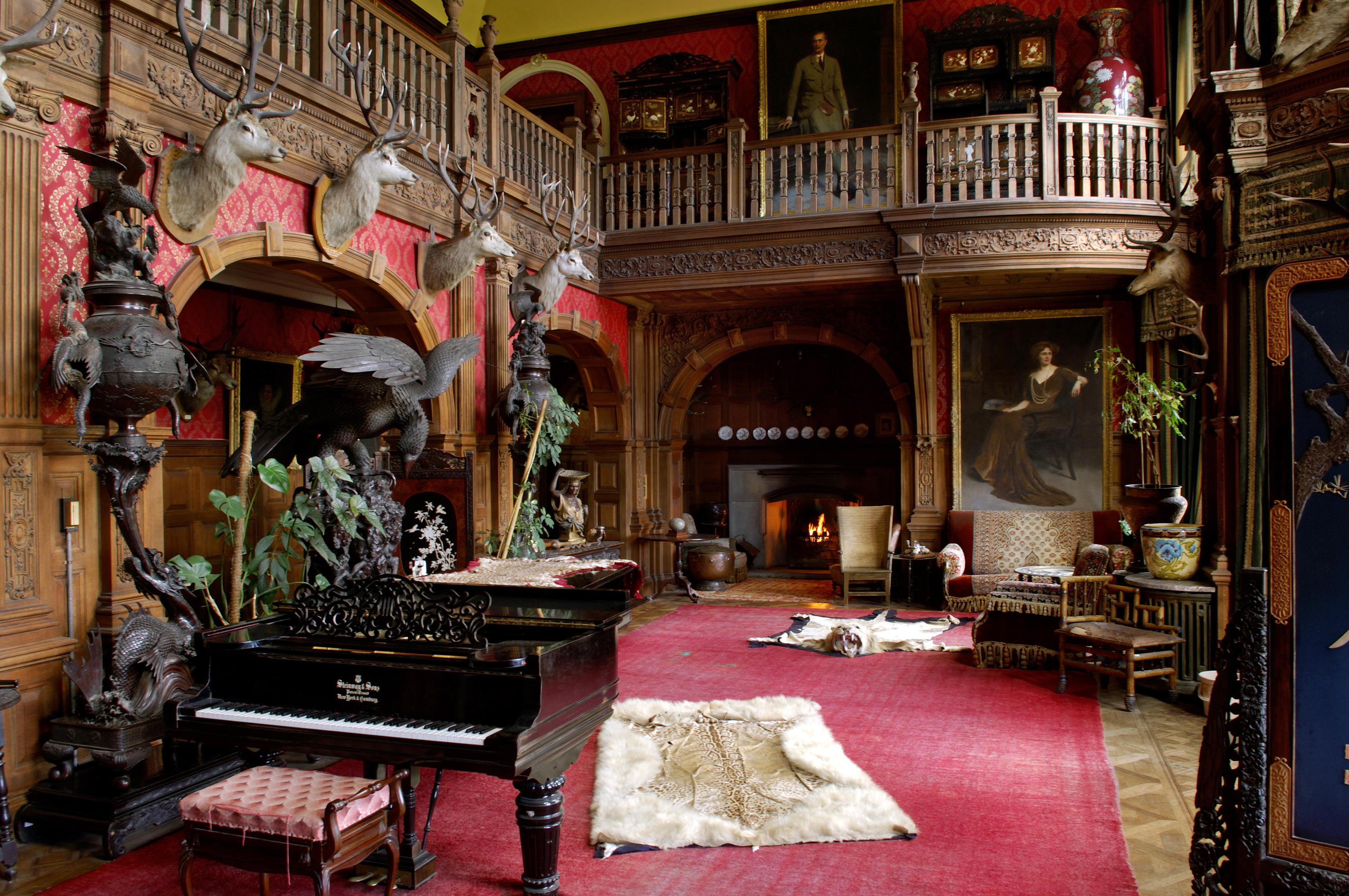 Kinloch Castle on the Isle of Rum