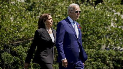 US President Joe Biden and Vice President Kamala Harris