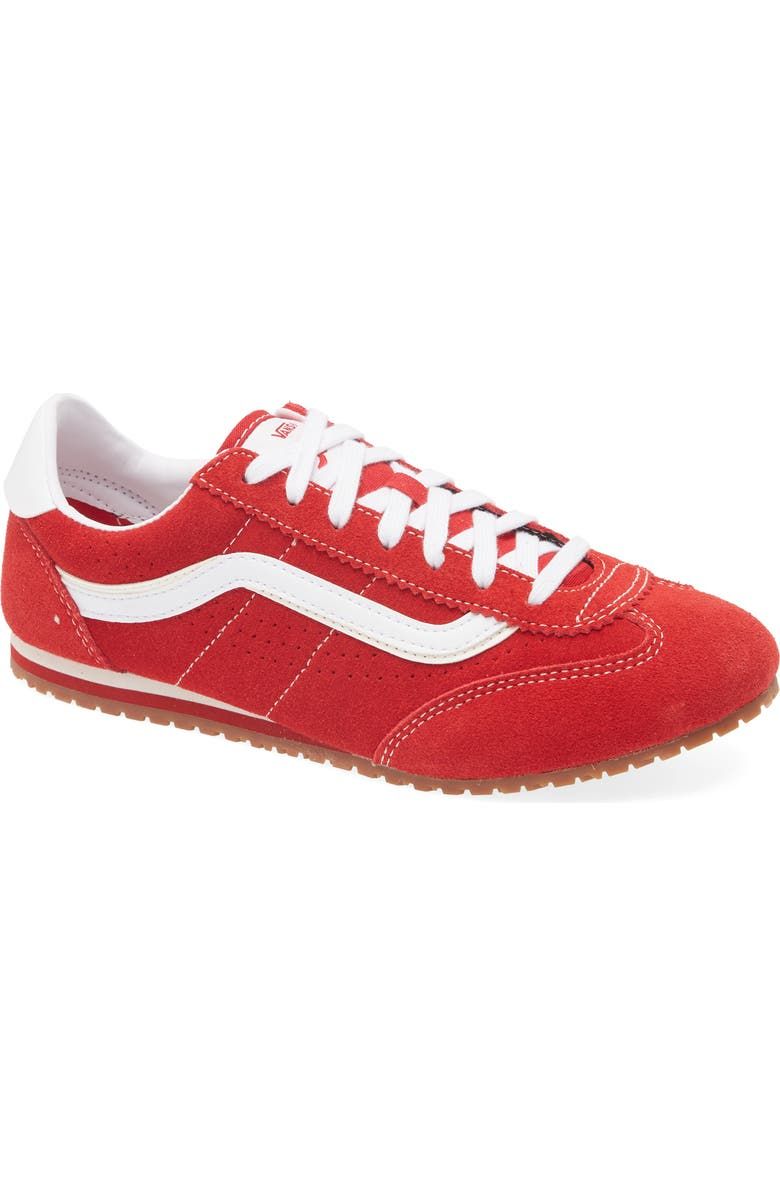 Vans Super Lowpro Sneaker in red