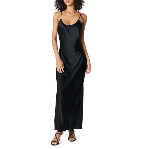 The Drop Women’s Lana Maxi Slip Dress, Black, S
