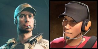 Battlefield 2042's Webster Mackay and TF2's Scout