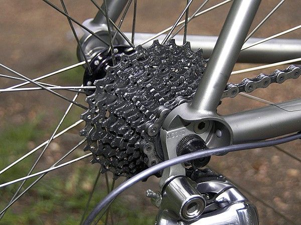 A well-used Shimano Ultegra cassette provides the same shift performance as Dura-Ace at a fraction of the cost.