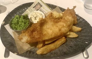 Cary Arms fish and chips