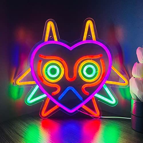 Ggk Majora's Mask Led Sign