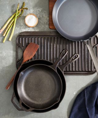 Sur La Table skillet on countertop