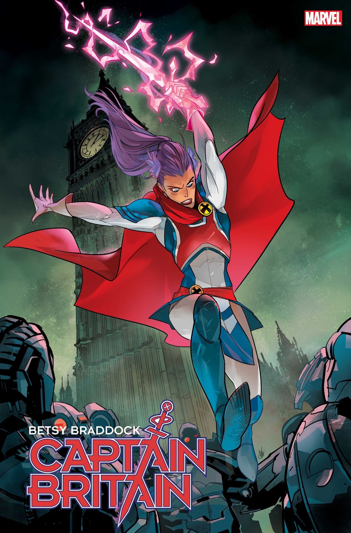 Betsy Braddock: Captain Britain #1 variant cover