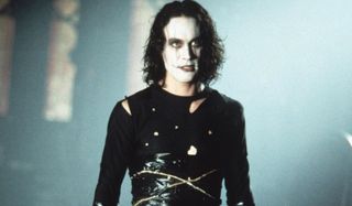 Brandon Lee in The Crow movie