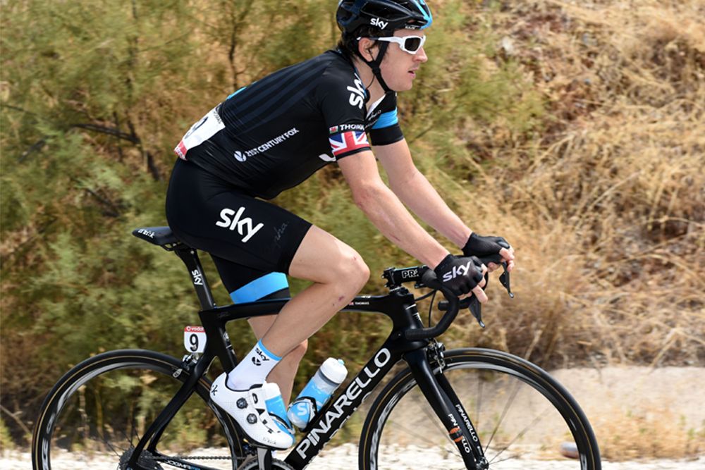 Geraint Thomas riding for Froome in the Vuelta, with one eye on the