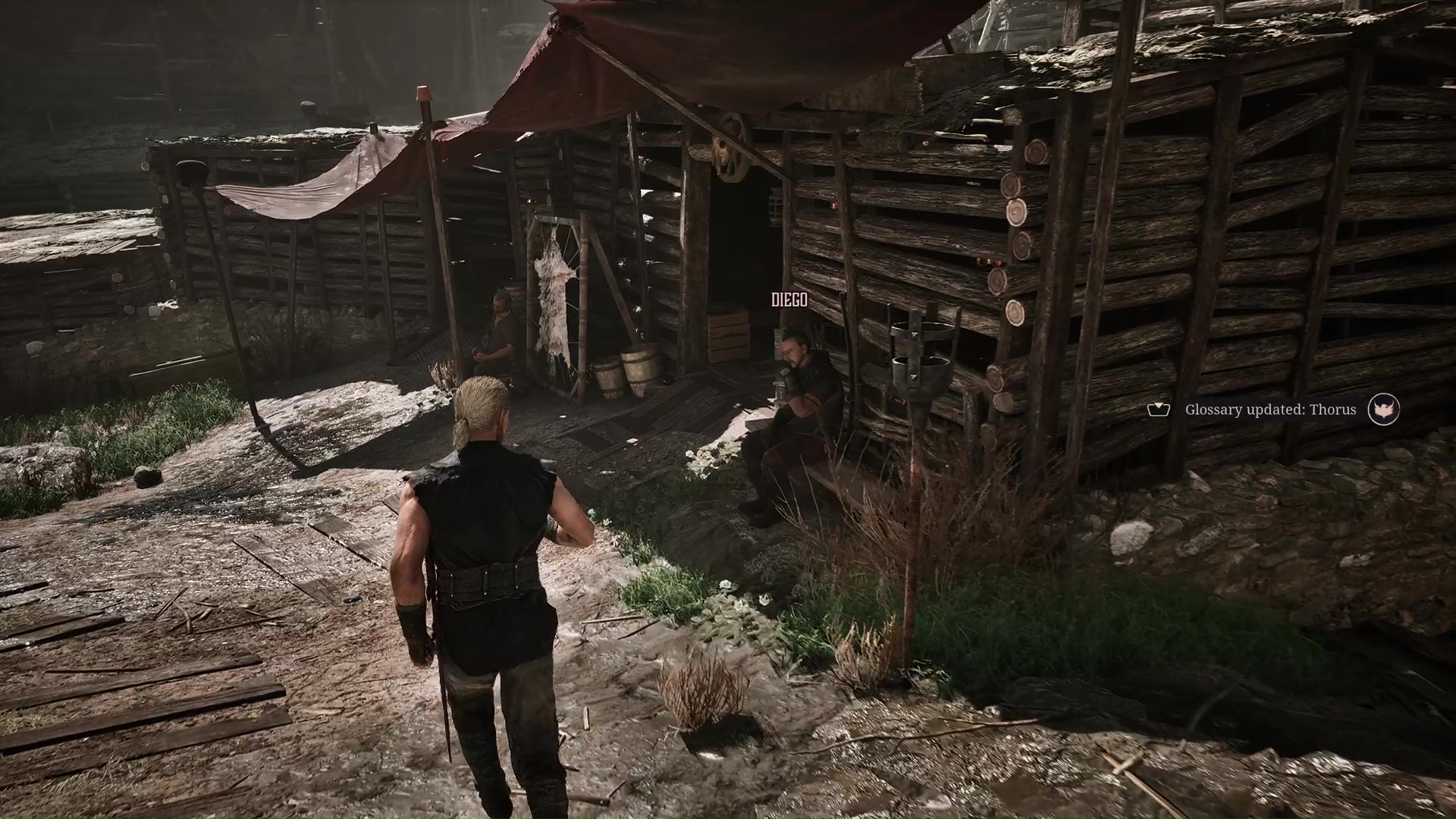The player approaches Diego in Gothic 1 Remake