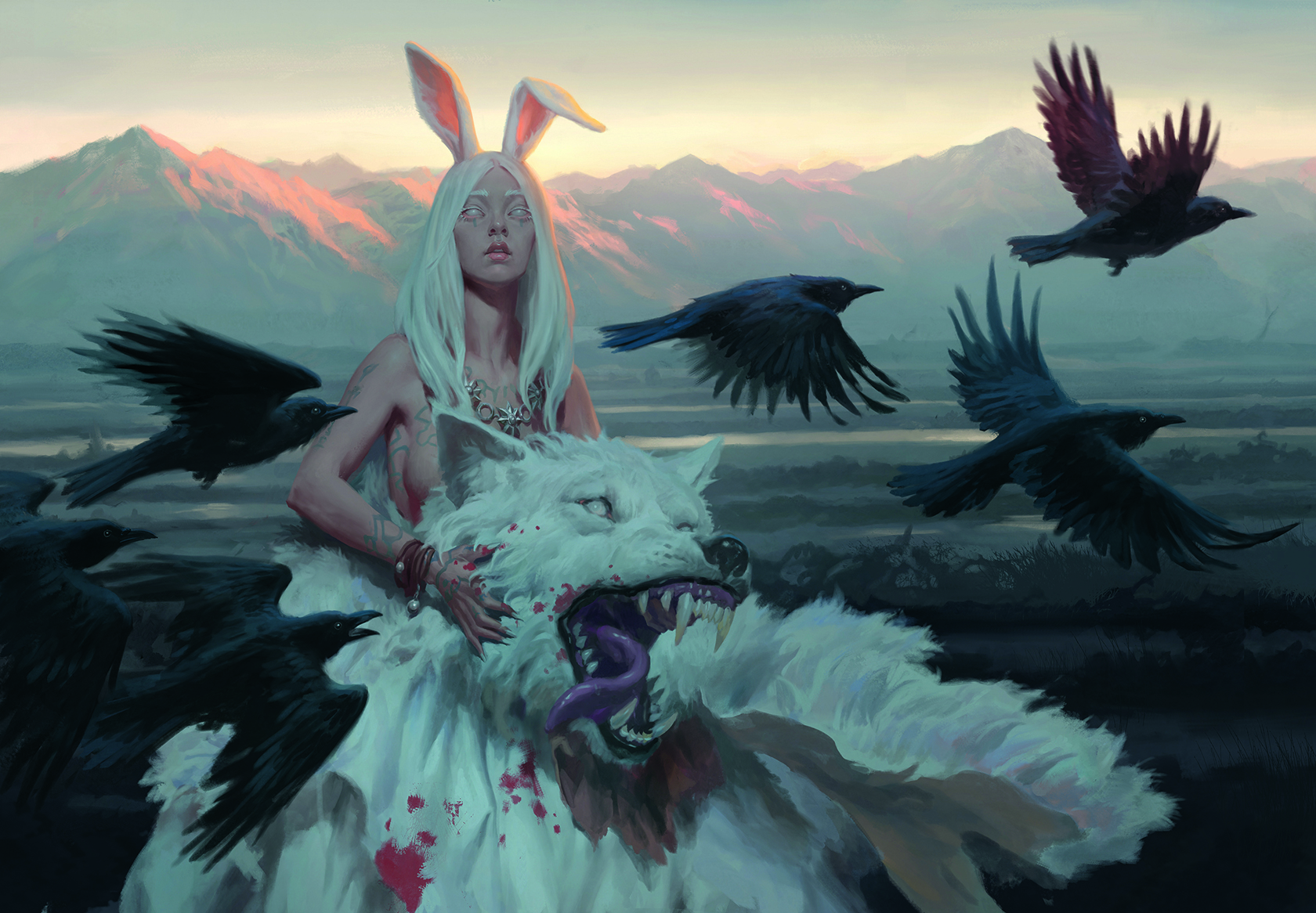 Kilart explores the relationship between characters and environments.