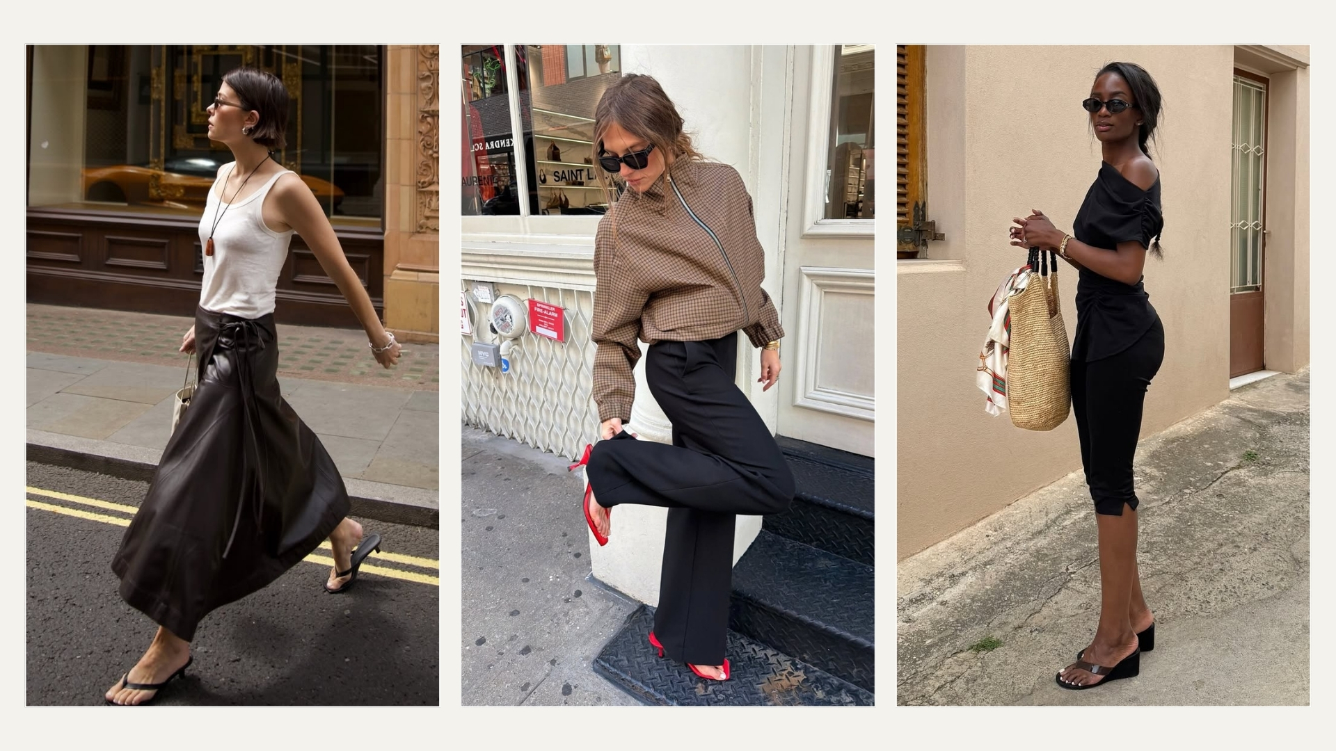 best bottoms to wear with flip flop heels 2026