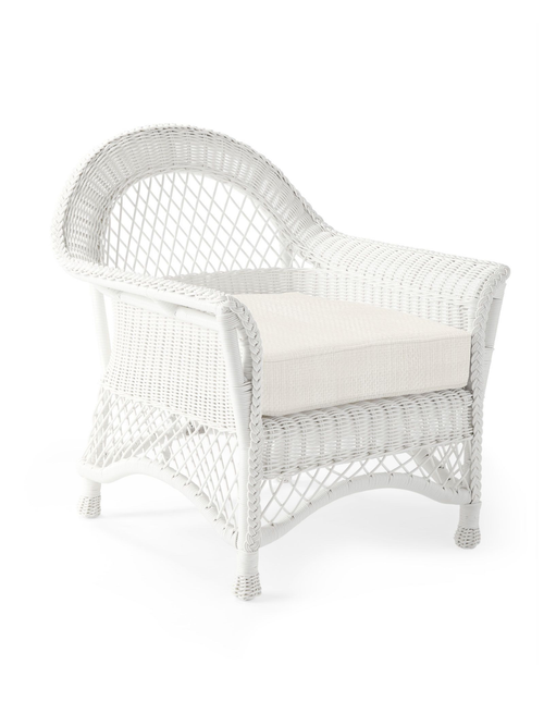 Kiawah Lounge Chair - White