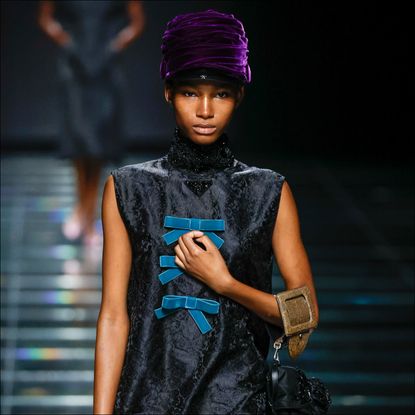 Etro, Prada, and Fendi's maximal accessories at Milan Fashion Week.