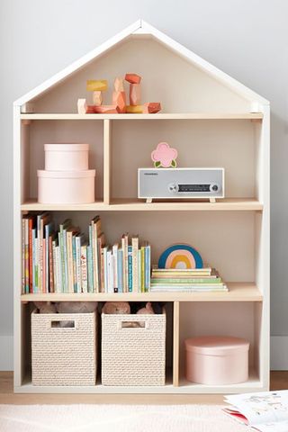 Toy storage: Image of West Elm bookcase