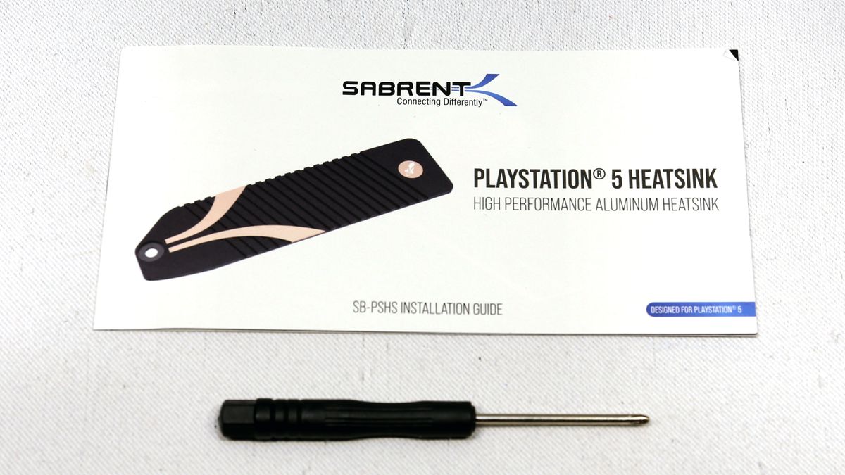 PS5 Sabrent Heatsink