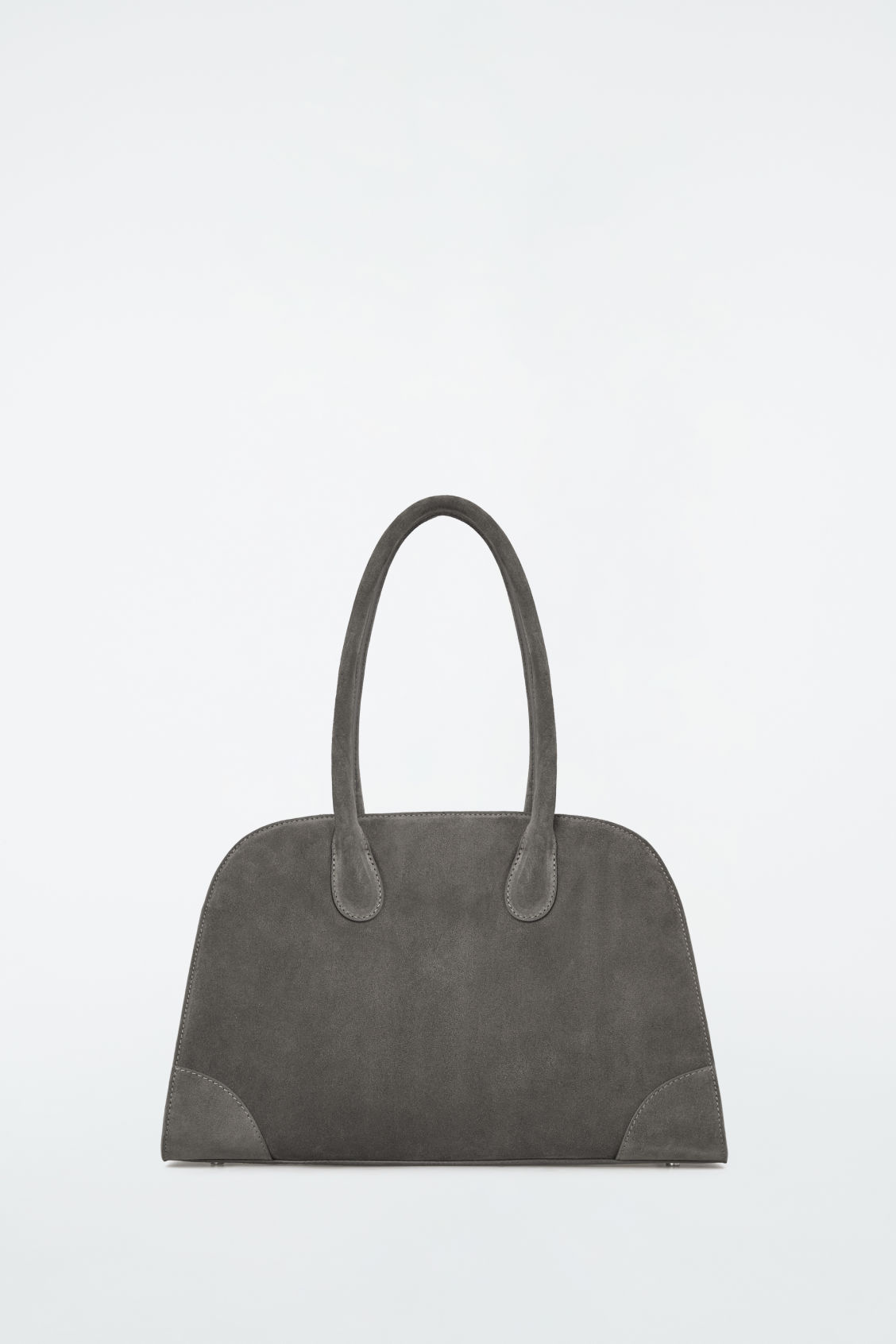 Small Studio Bowling Bag - Suede