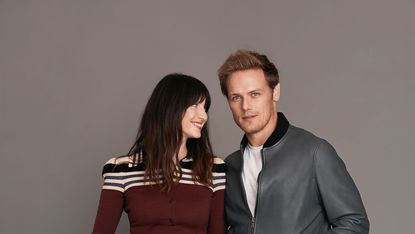 Sam Heughan and Caitriona Balfe