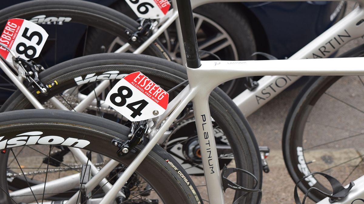 Each of the Aston Martin/Storck collaboration bikes are painted in Argentum Nero - Aston Martin Q by Aston Martin paint