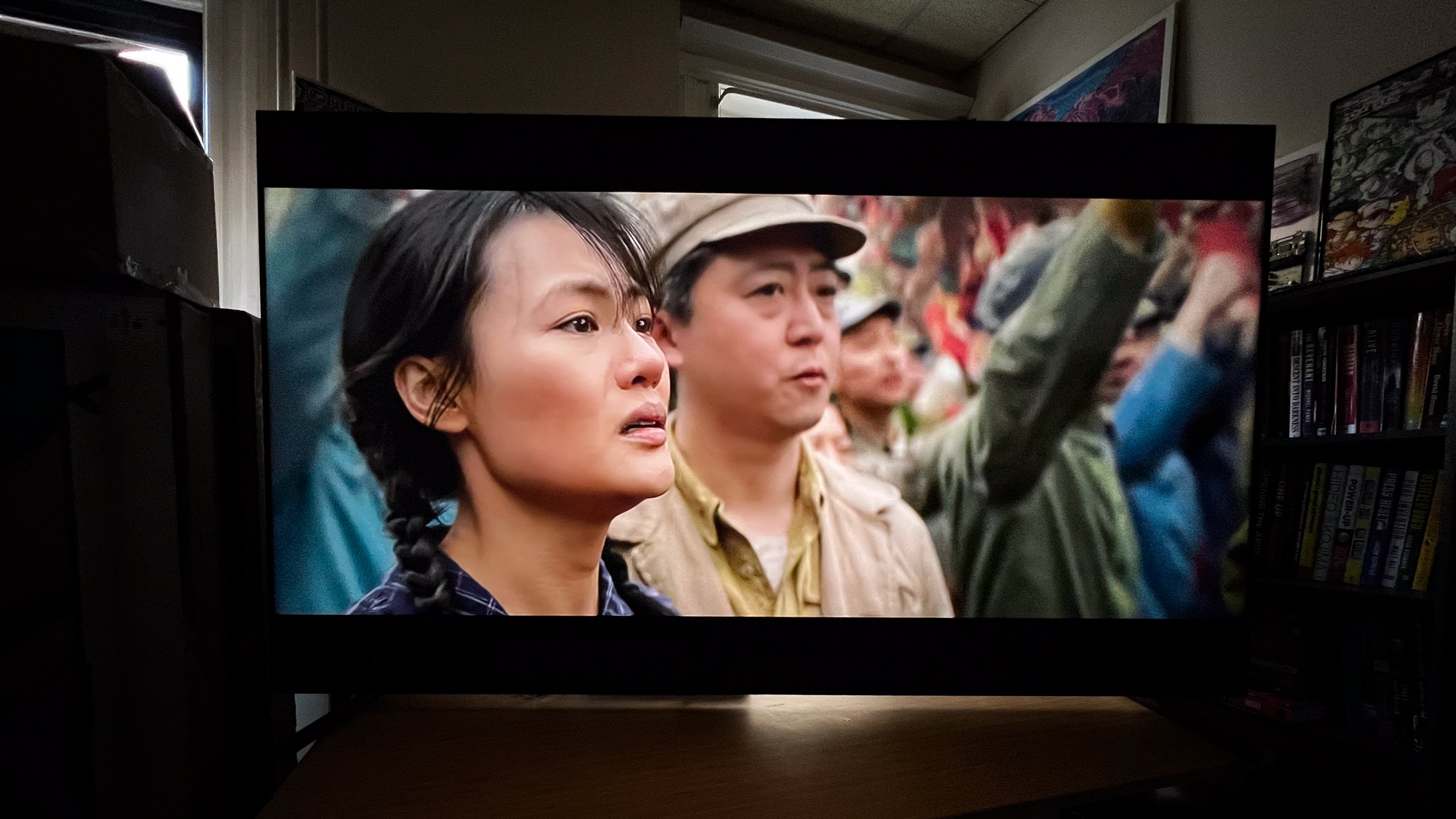 The Sony XR X90L showing Netflix's 