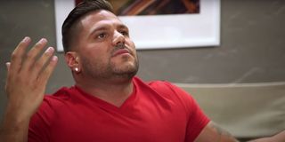 Ronnie looking frustrated Jersey Shore MTV