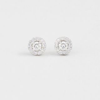 Diamond Cluster Studs